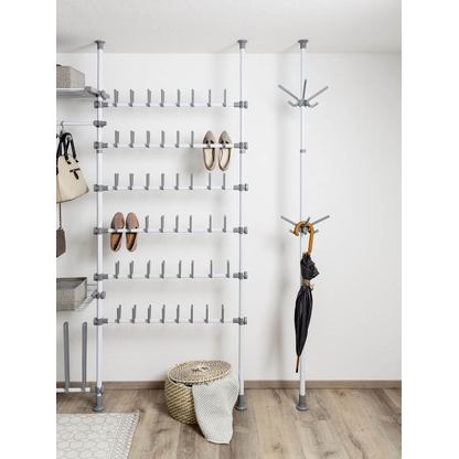 Artikelbild 6 für WENKO Herkules Teleskopstange für Garderobensystem silber 7,5 x 7,5 x 165,0-300,0 cm, Artikelnummer 816780