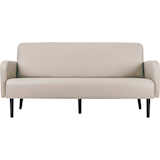 Artikelbild 1 für meet powered by PAPERFLOW 3-Sitzer Sofa LISBOA weiß schwarz Kunstleder, 1 St., Artikelnummer 851374