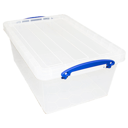 Artikelbild 3 für 5 Really Useful Box Aufbewahrungsboxen 5x 10,2 l transparent 40,5 x 26,0 x 16,0 cm, Artikelnummer 882347