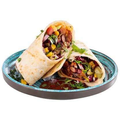 Artikelbild 2 für APS Teller CANCUN blau/braun 18,0 cm, Artikelnummer 194049