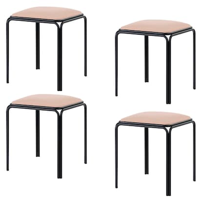 Artikelbild für 4 meet powered by PAPERFLOW Hocker BISTRO TBBISX4SC.12 elfenbein Kunstleder, Artikelnummer 230056