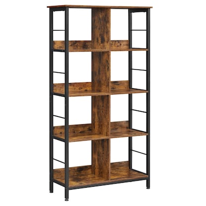 Artikelbild 2 für VASAGLE Bücherregal braun, schwarz 80,0 x 33,0 x 149,0 cm, Artikelnummer 289789