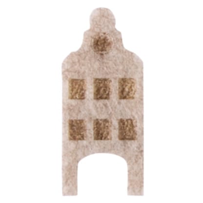 Artikelbild 9 für Rayher Filz-Streudeko grau Nordic Häuser 12 St., Artikelnummer 686958