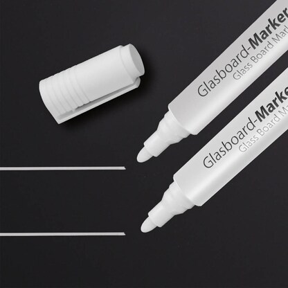 Artikelbild 3 für SIGEL artverum® Kreidemarker weiß 2,0 - 3,0 mm, 2 St., Artikelnummer 373326