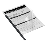 Artikelbild 1 für 50 DURABLE Klemmschienen schwarz DIN A4 30 Blatt, Artikelnummer 570663