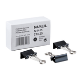 Artikelbild 1 für 12 MAUL Foldbackklammern schwarz 2,5 cm, Artikelnummer 958694