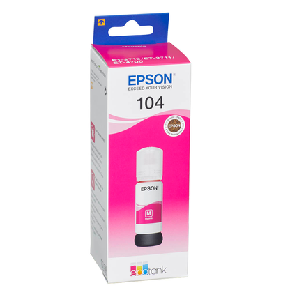 Artikelbild 2 für EPSON 104/T00P34 magenta Tintenflasche, Artikelnummer 576970