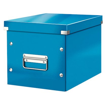 Artikelbild für LEITZ Click & Store Aufbewahrungsbox 10,0 l blau 26,0 x 26,0 x 24,0 cm, Artikelnummer 523302