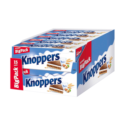 Artikelbild 14 für Knoppers® Haselnuss-Schnitten 15 St./ 375,0 g, Artikelnummer 958153