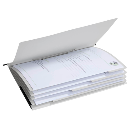 Artikelbild 2 für AKTION: 10 dots Personalhefter Karton lichtgrau 4 x kaufmännische Heftung, Artikelnummer 389585