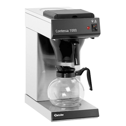 Artikelbild 5 für Bartscher Contessa 1000 Kaffeemaschine silber, 11 Tassen, Artikelnummer 427759
