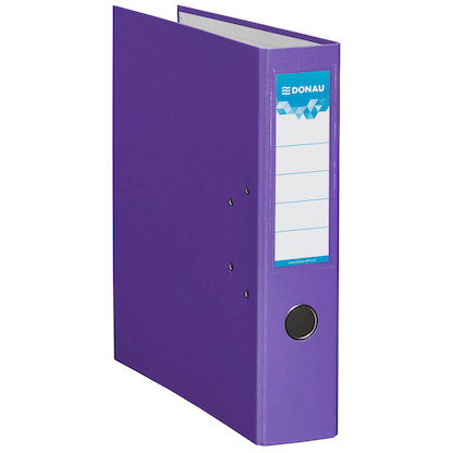 Artikelbild 2 für DONAU Klassik Ordner lila Karton 7,5 cm DIN A4, Artikelnummer 184135