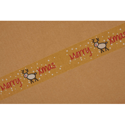 Artikelbild 3 für WIHEDÜ Packband Ökopack Motivdruck X-Mas braun 50,0 mm x 25,0 m 1 Rolle, Artikelnummer 635512
