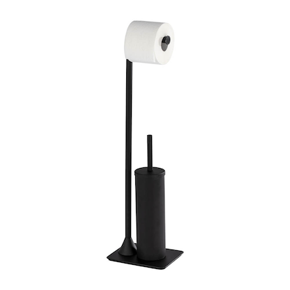 Artikelbild 13 für WENKO WC-Garnitur Hella schwarz Metall, Artikelnummer 530016