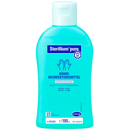 Artikelbild 12 für HARTMANN Sterillium pure Händedesinfektionsmittel 100 ml, Artikelnummer 635353