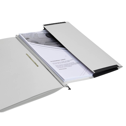 Artikelbild 3 für AKTION: 10 dots Personalhefter Karton lichtgrau 4 x kaufmännische Heftung, Artikelnummer 389585