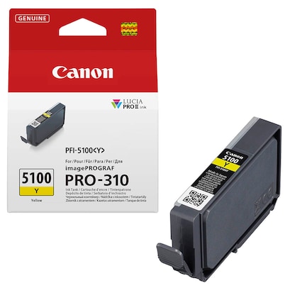 Artikelbild 24 für Canon PFI-5100 Y gelb Druckerpatrone, Artikelnummer 534943