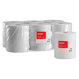 Artikelbild 1 für 6 KATRIN Handtuchrollen 2-lagig naturweiß, Artikelnummer 539439