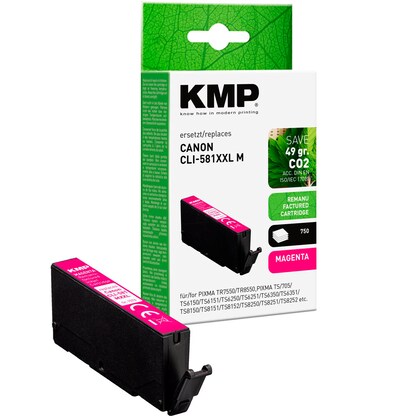 Artikelbild 21 für KMP magenta Druckerpatrone kompatibel zu Canon CLI-581 M XXL, Artikelnummer 575037