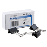 Artikelbild 1 für 12 MAUL Foldbackklammern farbsortiert 3,2 cm, Artikelnummer 958702