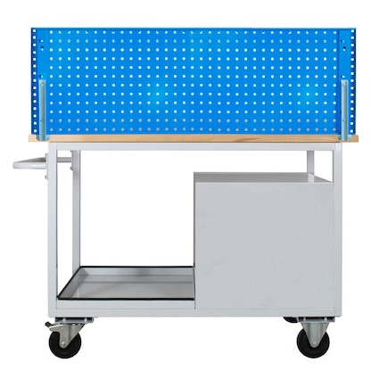 Artikelbild 9 für ADB Werkbank Eko lichtgrau, lichtblau 3 Schubladen 130,0 x 60,0 x 85,0 cm, Artikelnummer 892772