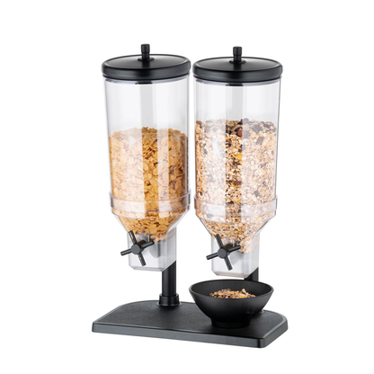 Artikelbild für APS Müslispender Duo Fresh & Easy schwarz 2 x 4,5 l, Artikelnummer 266639