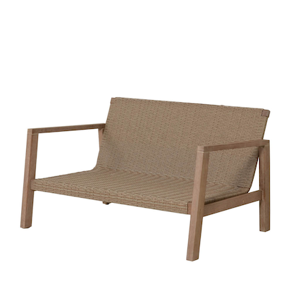 Artikelbild 9 für Garden Pleasure Loungegruppe SAN MATEO beige, braun Holz, 4-teilig, Artikelnummer 543961