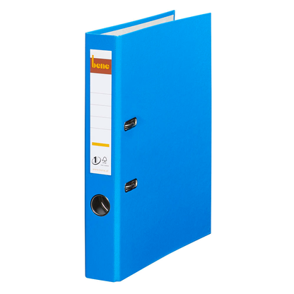 Artikelbild für AKTION: bene No.1 POWER Ordner blau Kunststoff 4,5 cm DIN A4, Artikelnummer 990044