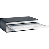 Artikelbild 1 für CP 7200 Planschrank schwarzgrau, lichtgrau 5 Schubladen 135,0 x 96,0 x 42,0 cm, Artikelnummer 682745