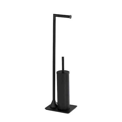 Artikelbild 3 für WENKO WC-Garnitur Hella schwarz Metall, Artikelnummer 530016