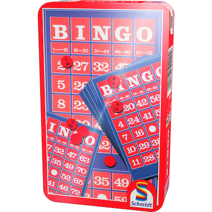 Artikelbild 23 für Schmidt MBS Bingo in Metalldose Geschicklichkeitsspiel, Artikelnummer 936258