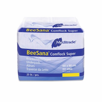 Artikelbild 2 für Meditrade® Einweg-Betteinlagen BeeSana® Comflock Super, 25 St., Artikelnummer 241988