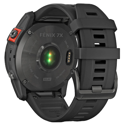 Artikelbild 4 für GARMIN fēnix 7X Smartwatch schwarz, schiefergrau, Artikelnummer 457699