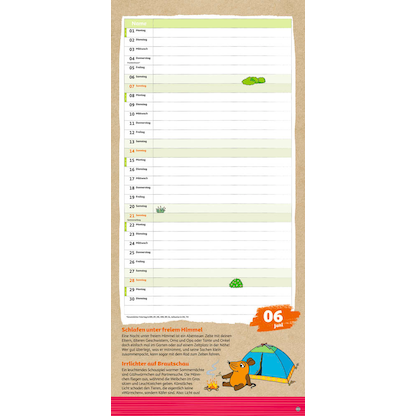 Artikelbild 7 für Heye Familienkalender Maus 2026, Artikelnummer 551568