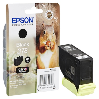 Artikelbild 12 für EPSON 378/T37814 schwarz Druckerpatrone, Artikelnummer 432474