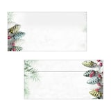 Artikelbild 1 für 50 SIGEL Weihnachtsbriefumschläge Christmas Garland DIN lang ohne Fenster, Artikelnummer 818738