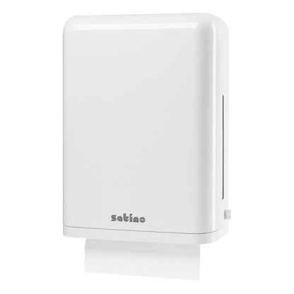 Artikelbild für Satino Papierhandtuchspender PT3 System 331010 weiß Kunststoff, Artikelnummer 805416