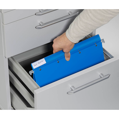 Artikelbild 6 für BOI Patienten-Dokumentations-Hängemappe 4-Ringe Economy Click-Line blau Boden: 3,0 cm, Artikelnummer 666844