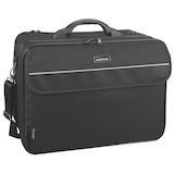 Artikelbild 1 für LIGHTPAK Laptoptasche CORNICHE Kunstfaser schwarz 46075 bis 43,2 cm (17 Zoll), Artikelnummer 483065