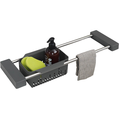 Artikelbild 2 für WENKO Spülbecken-Organizer Cami grau, Artikelnummer 177024