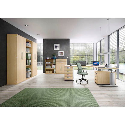 Artikelbild 4 für röhr Schiebetürenschrank Techno, 019-243-7110-71-71-B1 ahorn 1 Fachboden 80,6 x 43,0 x 72,0 - 78,0 cm, Artikelnummer 223730