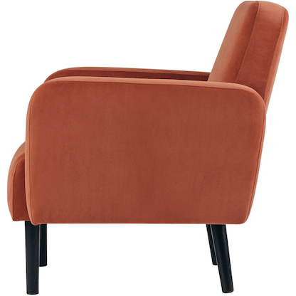 Artikelbild 3 für meet powered by PAPERFLOW Sessel LISBOA rost schwarz Stoff, 1 St., Artikelnummer 851111