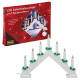 Artikelbild 1 für Idena Adventsleuchter LED Dekoleuchte weiß, Artikelnummer 855591