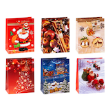 Artikelbild 1 für 12 TSI Geschenktüten Weihnachten Serie 7 Motiv sortiert 18,0 x 23,0 cm, Artikelnummer 649032