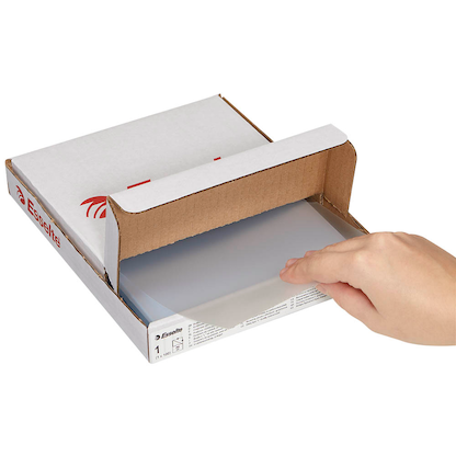 Artikelbild 13 für 100 Esselte Sichthüllen Standard Plus 54850 DIN A5 transparent genarbt 0,12 mm, Artikelnummer 654184