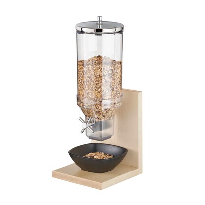 Artikelbild für APS Müslispender Bridge Ahorn hellbraun, silber 4,5 l, Artikelnummer 270136