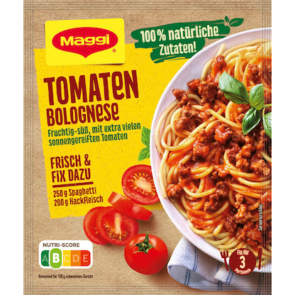 Artikelbild 2 für Maggi® Tomaten-Bolognese-Sauce 34x 3 Portionen, Artikelnummer 612487