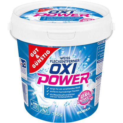 Artikelbild für GUT&GÜNSTIG Oxi Power Fleckenentferner Pulver, 0,75 kg, Artikelnummer 990091