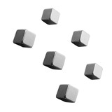 Artikelbild 1 für SIGEL C5 Strong Magnete silber, Metall 1,0 x 1,0 x 1,0 cm, 6 St., Artikelnummer 165550