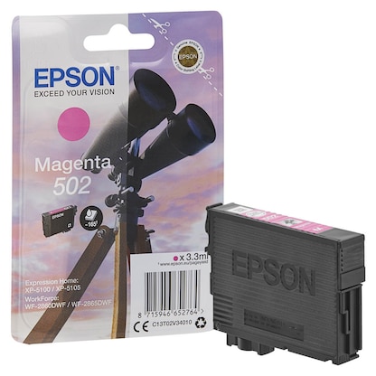 Artikelbild 3 für EPSON 502/T02V34 magenta Druckerpatrone, Artikelnummer 510812